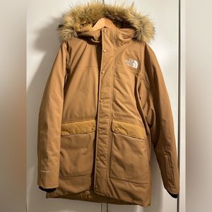 The North Face DefDown Parka with removable faux fur